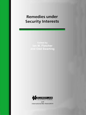 cover image of Remedies under Security Interests